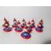 Subbuteo Andrew Table Soccer Roma 2005-2006 on Lightweight Bases